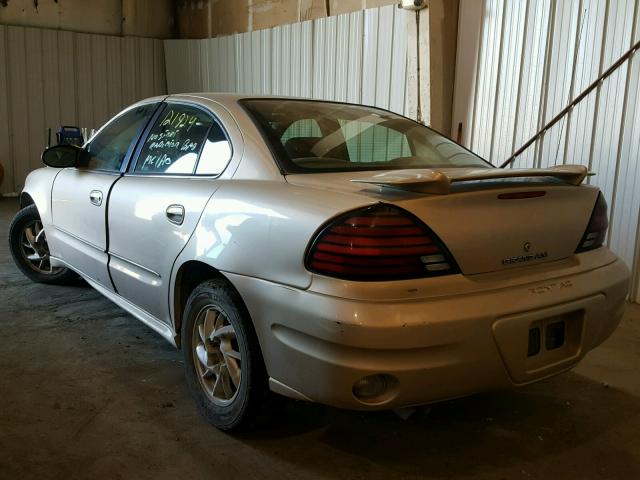 1G2NF52E13M695682 - 2003 PONTIAC GRAND AM S 金色 照片 3