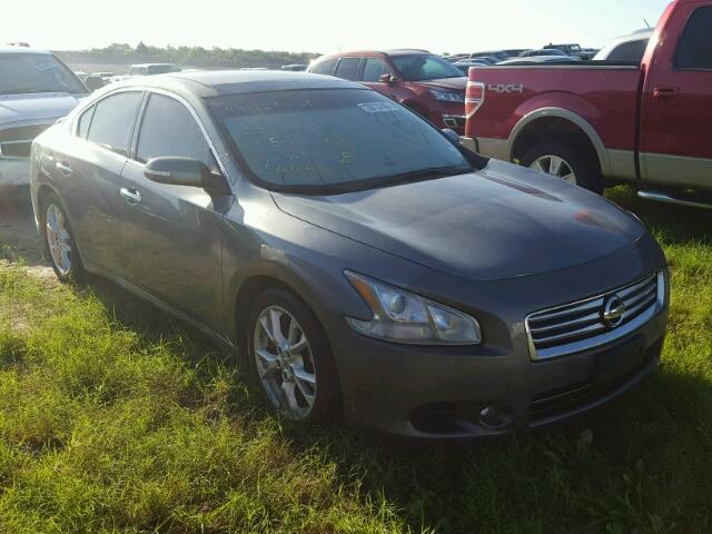 1N4AA5AP9EC463003 - 2014 NISSAN MAXIMA S GRAY photo 1