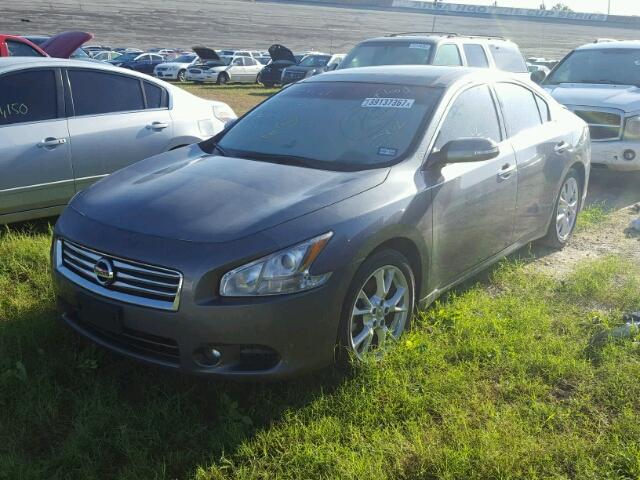 1N4AA5AP9EC463003 - 2014 NISSAN MAXIMA S Gris photo 2