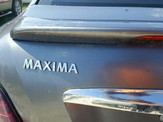 1N4AA5AP9EC463003 - 2014 NISSAN MAXIMA S Gris photo 9