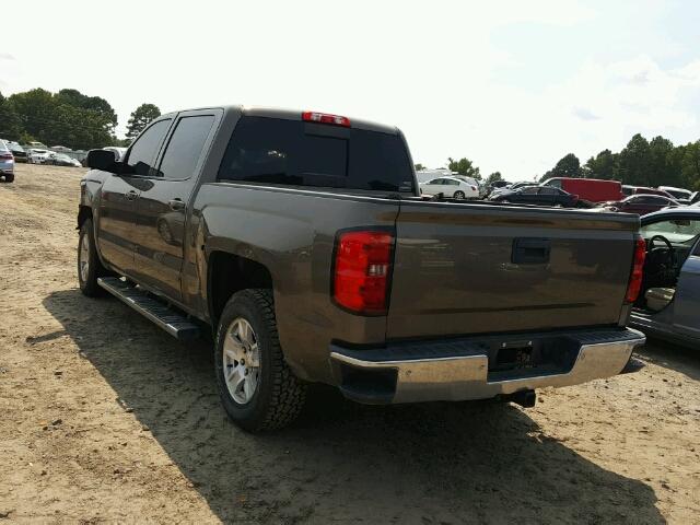 3GCPCREC7FG469958 - 2015 CHEVROLET SILVERADO BROWN photo 3