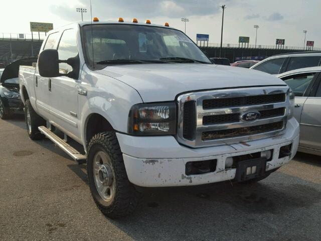 1FTWW31P75EC70729 - 2005 FORD F350 WHITE photo 1