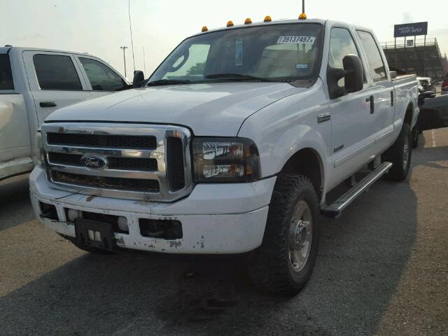 1FTWW31P75EC70729 - 2005 FORD F350 WHITE photo 2