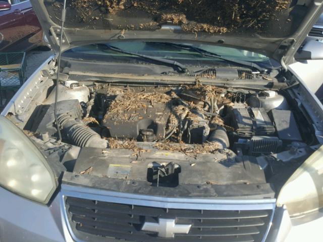 1G1ZT61896F200346 - 2006 CHEVROLET MALIBU MAX SILVER photo 7