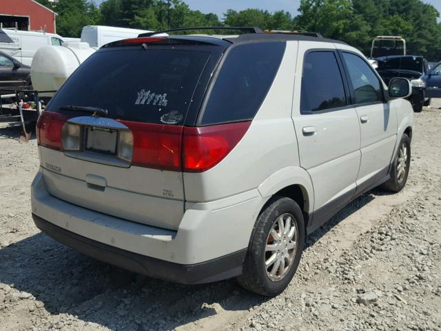 3G5DB03L86S663813 - 2006 BUICK RENDEZVOUS WHITE photo 4