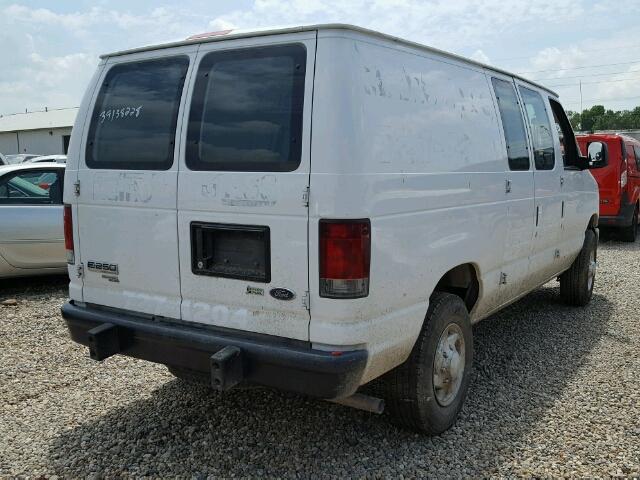 1FTNE2EW4CDA84059 - 2012 FORD ECONOLINE WHITE photo 4