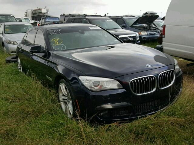 WBAYE8C59DD131644 - 2013 BMW 750LI BLACK photo 1