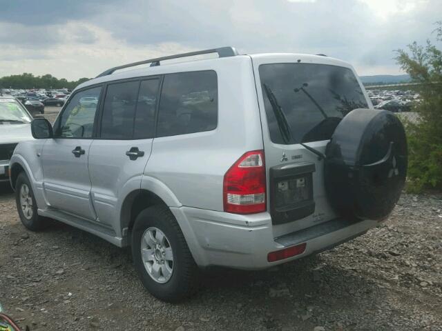 JA4NW31S33J025215 - 2003 MITSUBISHI MONTERO XL SILVER photo 3