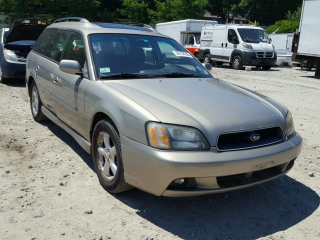 4S3BH646935302817 - 2003 SUBARU LEGACY GT TAN photo 1