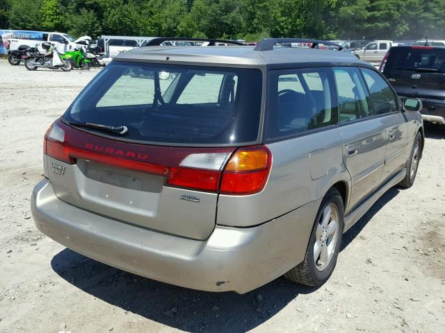 4S3BH646935302817 - 2003 SUBARU LEGACY GT TAN photo 4