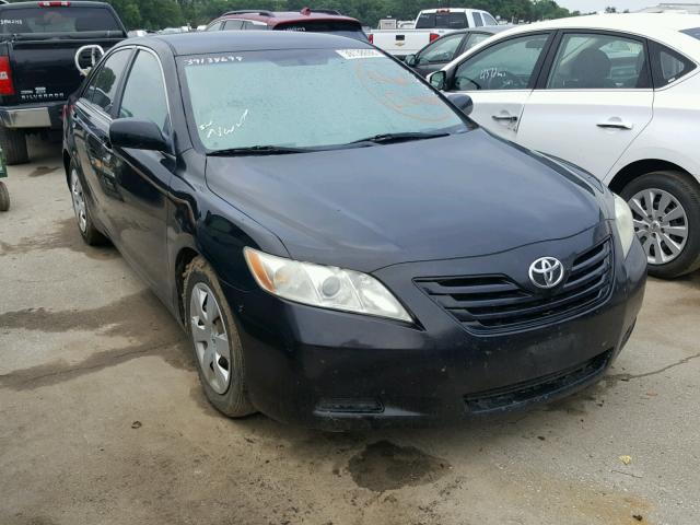 4T1BE46K27U151138 - 2007 TOYOTA CAMRY CE/L BLACK photo 1