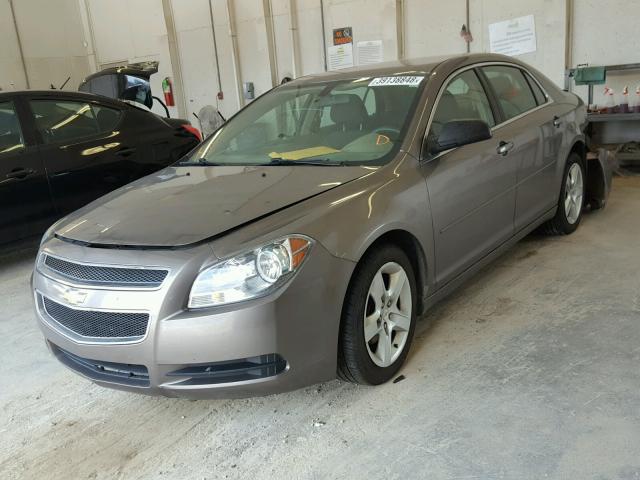 1G1ZA5E03CF285233 - 2012 CHEVROLET MALIBU LS ყავისფერი ფოტო 2
