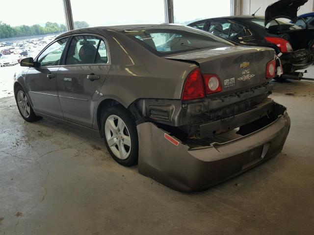 1G1ZA5E03CF285233 - 2012 CHEVROLET MALIBU LS ყავისფერი ფოტო 3
