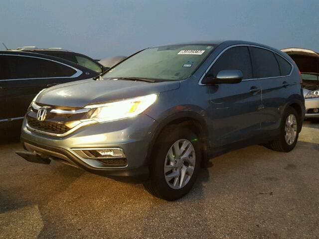 2HKRM3H5XGH532981 - 2016 HONDA CR-V EX ლურჯი ფოტო 2