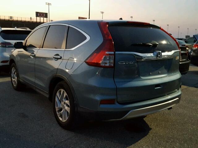 2HKRM3H5XGH532981 - 2016 HONDA CR-V EX ლურჯი ფოტო 3