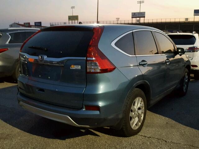 2HKRM3H5XGH532981 - 2016 HONDA CR-V EX ლურჯი ფოტო 4
