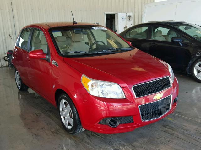 KL1TD6DEXBB134913 - 2011 CHEVROLET AVEO LS RED photo 1