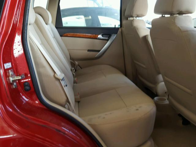 KL1TD6DEXBB134913 - 2011 CHEVROLET AVEO LS RED photo 6