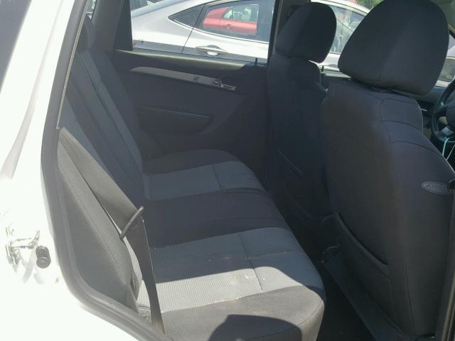 KL1TD6DE5BB246406 - 2011 CHEVROLET AVEO LS WHITE photo 6