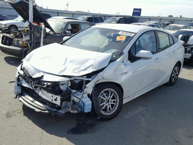 JTDKARFPXH3040465 - 2017 TOYOTA PRIUS PRIM თეთრი ფოტო 2