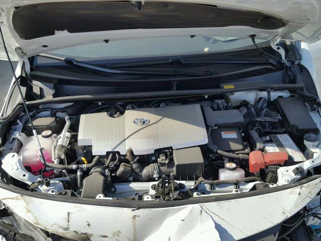 JTDKARFPXH3040465 - 2017 TOYOTA PRIUS PRIM თეთრი ფოტო 7