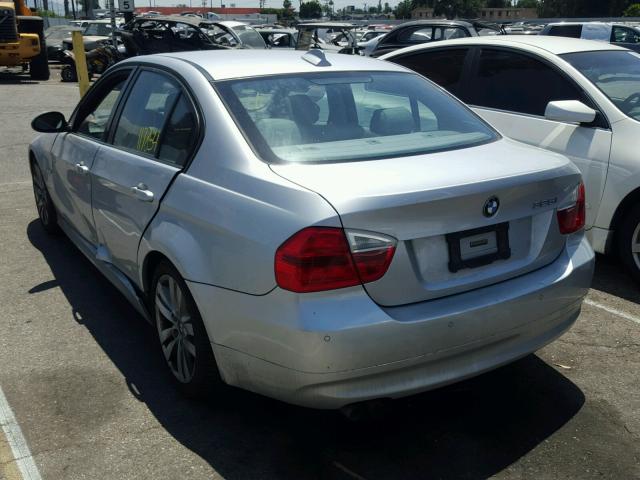 WBAVB17506NK31450 - 2006 BMW 325 I AUTO SILVER photo 3