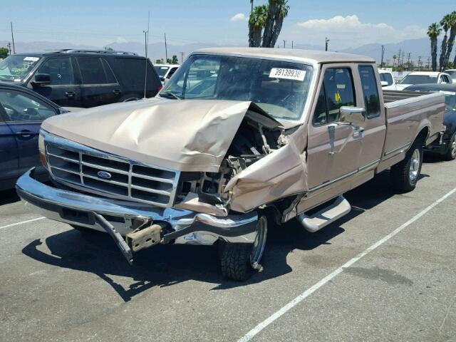 1FTHX25G9VEC89342 - 1997 FORD F250 TAN photo 2