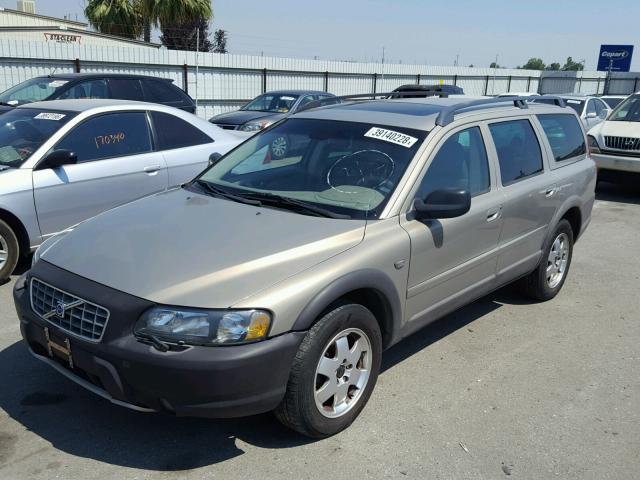 YV1SZ59H631111150 - 2003 VOLVO XC70 GRAY photo 2