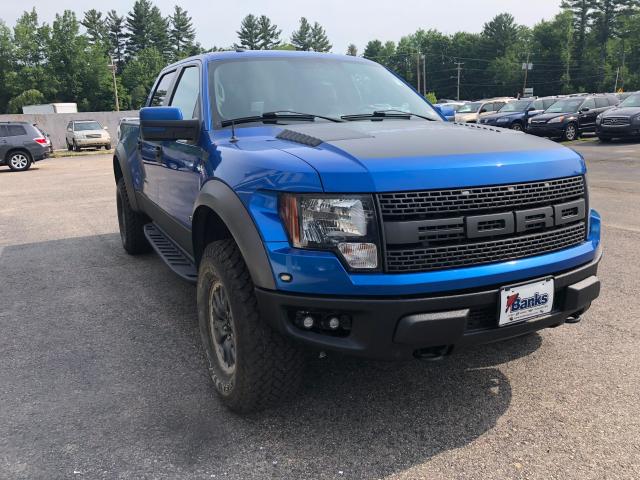 1FTFW1R61BFB50947 - 2011 FORD F150 SVT R BLUE photo 2