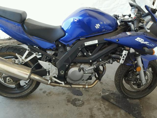 JS1VP53A152105123 - 2005 SUZUKI SV650 BLUE photo 7