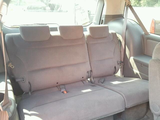 5FNRL38496B128853 - 2006 HONDA ODYSSEY EX BLUE photo 9