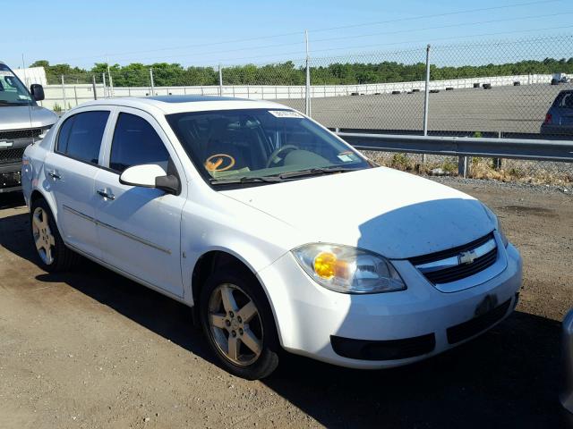 1G1AZ55F377150117 - 2007 CHEVROLET COBALT LTZ WHITE photo 1