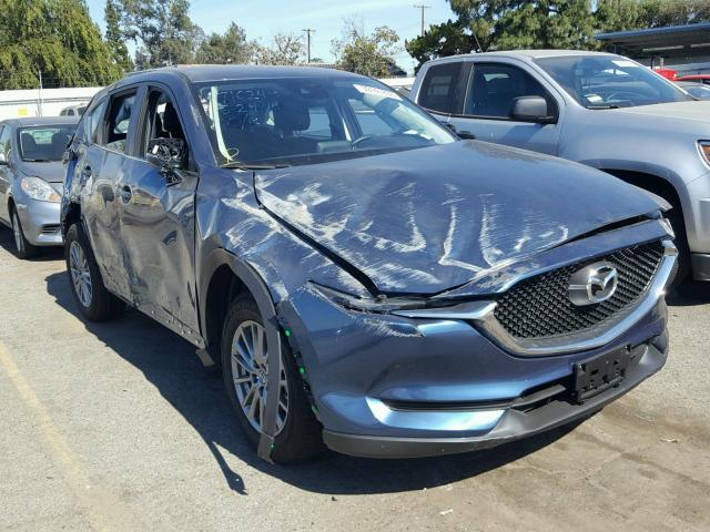 JM3KFABM1J1353914 - 2018 MAZDA CX-5 SPORT BLUE photo 1