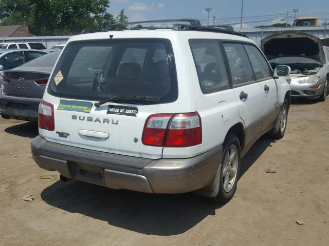 JF1SF65532H708333 - 2002 SUBARU FORESTER S 白色 照片 4