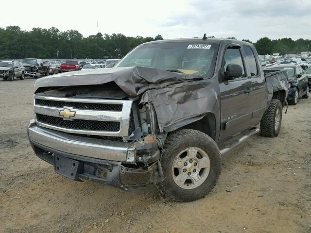 2GCEK19J281232150 - 2008 CHEVROLET SILVERADO BROWN photo 2