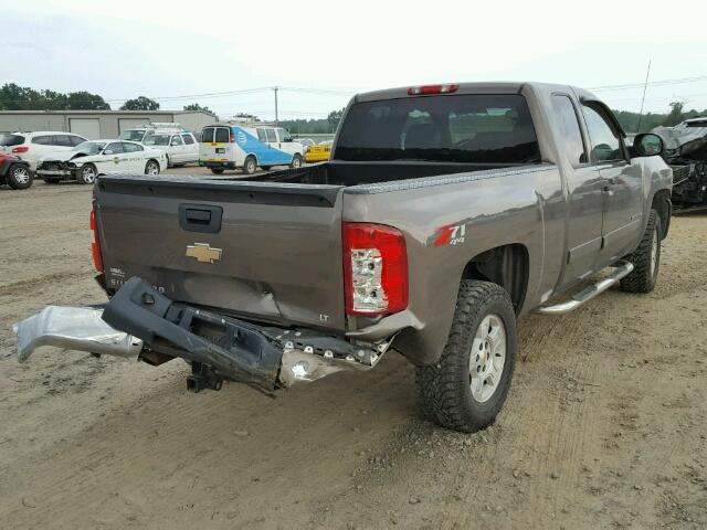 2GCEK19J281232150 - 2008 CHEVROLET SILVERADO BROWN photo 4