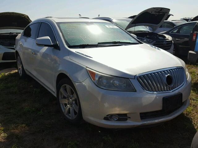 1G4GC5EG5AF231852 - 2010 BUICK LACROSSE WHITE photo 1