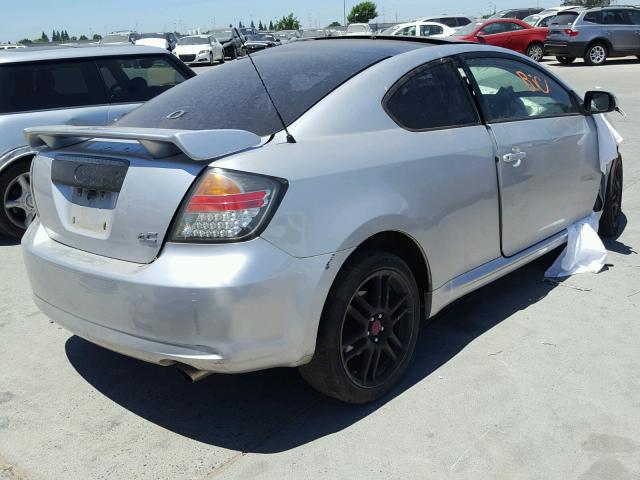 JTKDE177170195654 - 2007 TOYOTA SCION TC 银色 照片 4