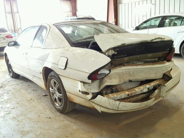 2G1WW12M7W9296592 - 1998 CHEVROLET MONTE CARL 白色 照片 3