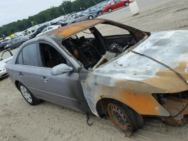 5NPET46C07H198436 - 2007 HYUNDAI SONATA GLS BURN photo 10