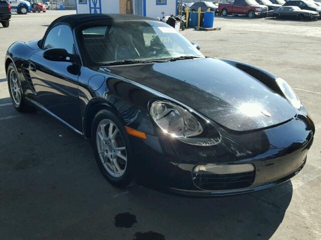 WP0CA298X6U713097 - 2006 PORSCHE BOXSTER BLACK photo 1