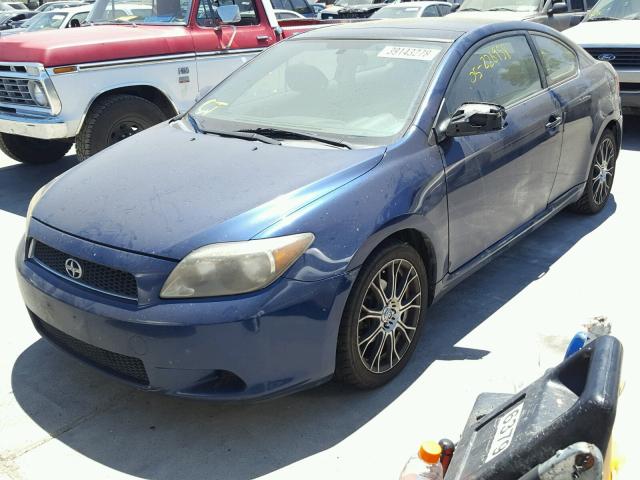 JTKDE167050060034 - 2005 TOYOTA SCION TC BLUE photo 1