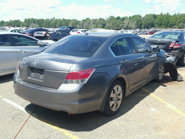 1HGCP26808A165880 - 2008 HONDA ACCORD EXL GRAY photo 4