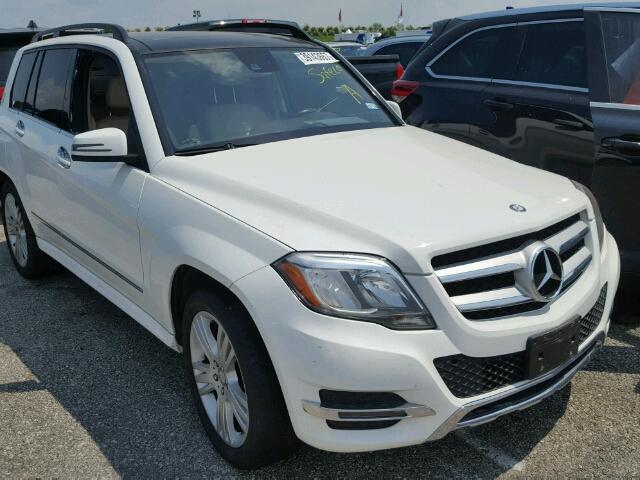 WDCGG5HB9EG214670 - 2014 MERCEDES-BENZ GLK WHITE photo 1