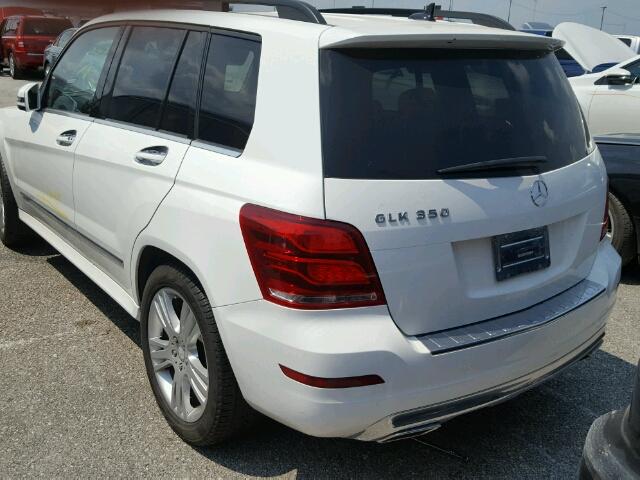 WDCGG5HB9EG214670 - 2014 MERCEDES-BENZ GLK WHITE photo 3