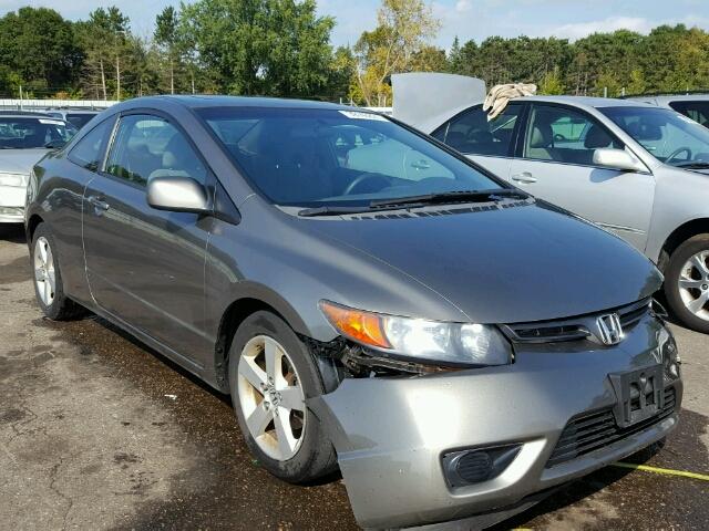 2HGFG12868H569264 - 2008 HONDA CIVIC EX GRAY photo 1