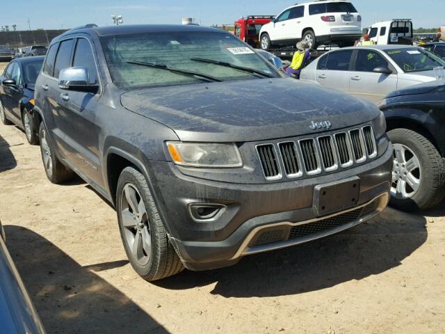 1C4RJEBG1FC614591 - 2015 JEEP GRAND CHER GRAY photo 1