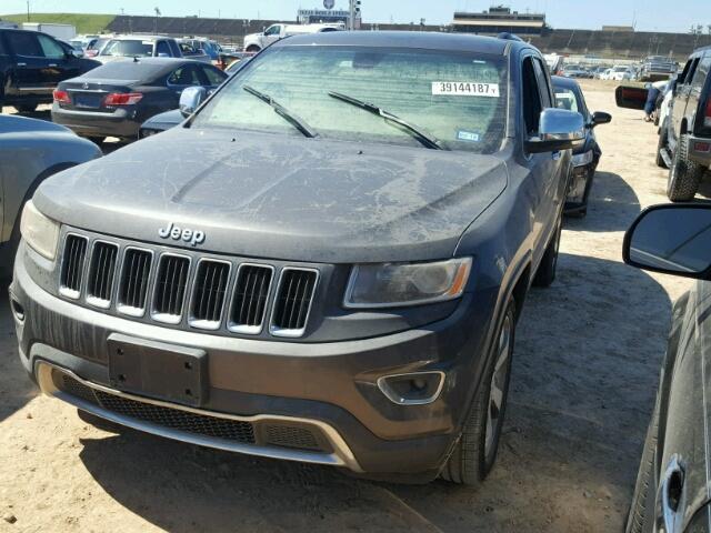 1C4RJEBG1FC614591 - 2015 JEEP GRAND CHER GRAY photo 2