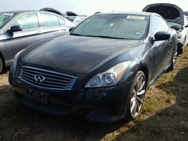 JNKCV64E89M601653 - 2009 INFINITI G37 BLACK photo 2