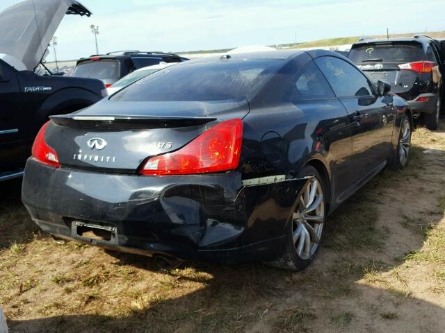 JNKCV64E89M601653 - 2009 INFINITI G37 BLACK photo 4